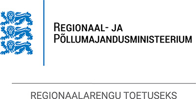 Regionaal- ja Põllumajandusministeerium/Regionaalarengu toetuseks logo