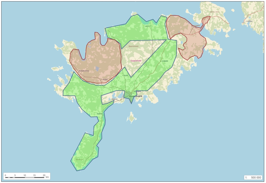 Kevadtorm 2024 kaart