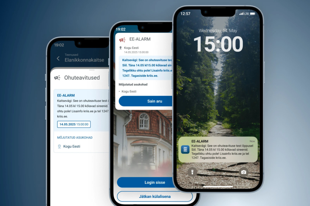 Mobiiliäpid „Ole valmis!“ või „Eesti äpp“ 