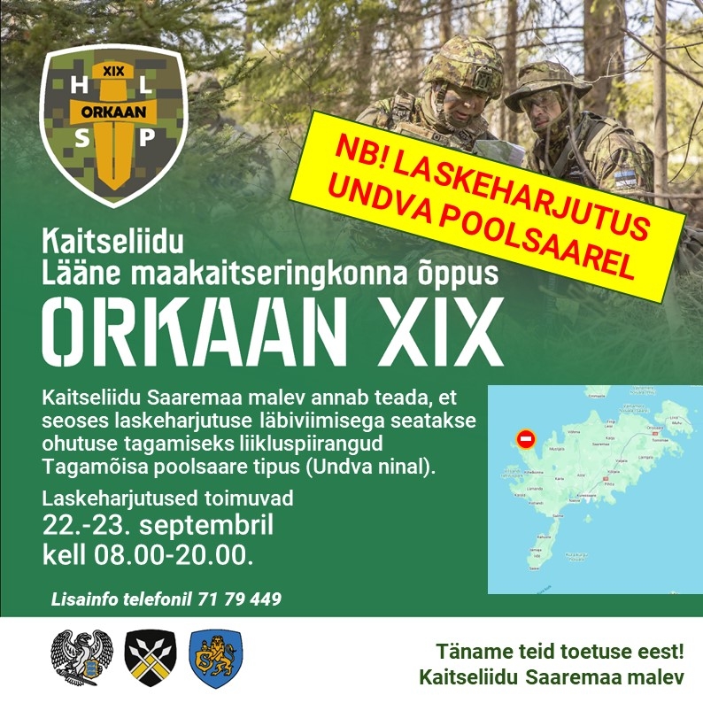 ORKAAN XIX UNDVA