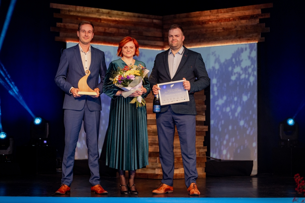 Saare maakonna aasta ettevõte 2025 Sigma Polymer Group OÜ esindajad