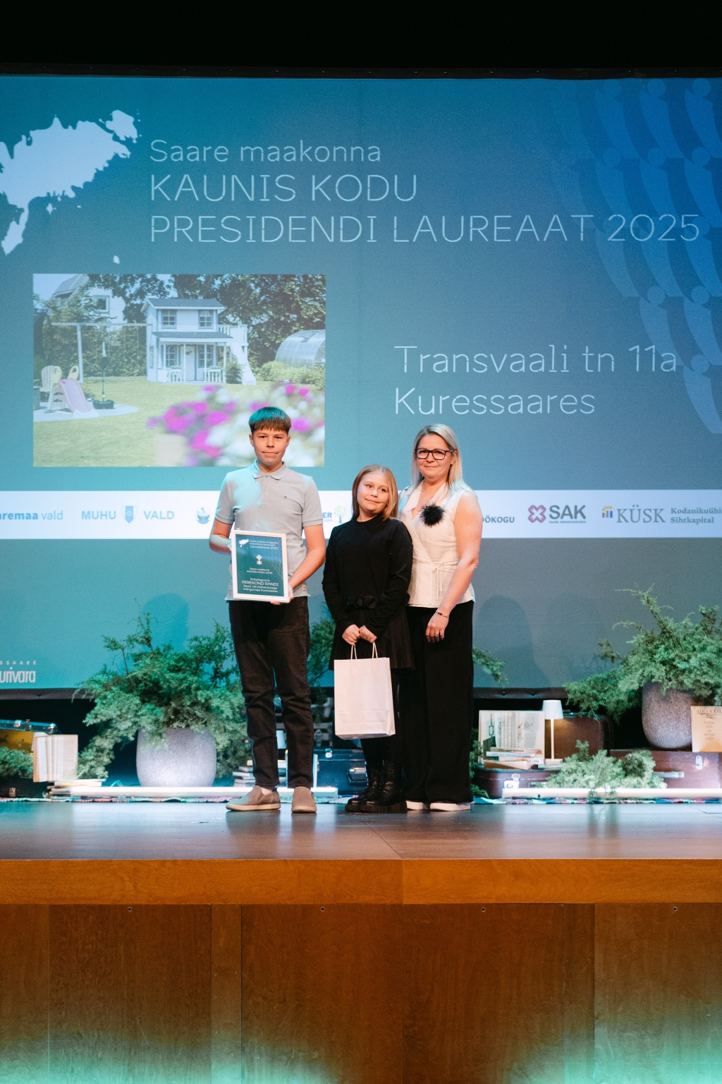 Kaunis kodu Presidendi laureaat 2025 eripreemia- Transvaali 11a Kuressaares