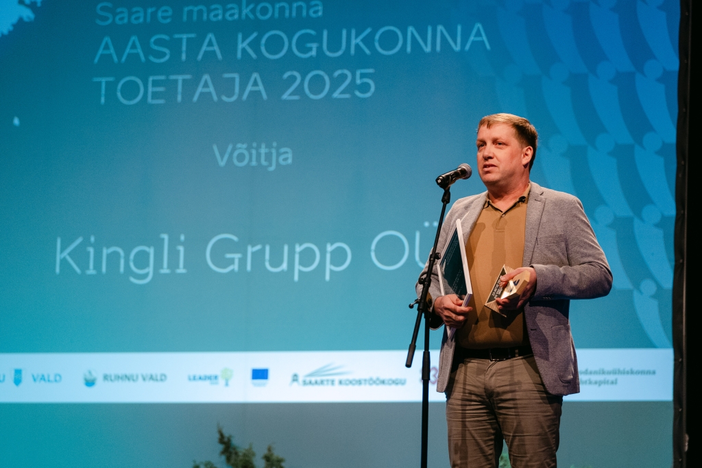 Saare maakonna kogukonna toetaja 2025 - Kingli Grupp OÜ